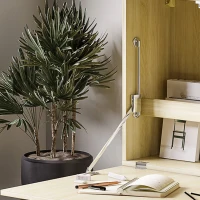 HOMCOM Wandklapptisch mit Regalen 60 cm x 21,5 cm x 50 cm Natur(m-7)
