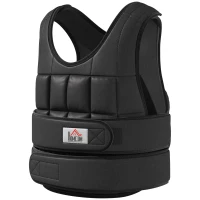 HOMCOM 30 kg gewichtsvest 60 cm x 50 cm x 17 cm(m-10)