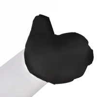 HOMCOM 1,93 m opblaasbare sneeuwpop met 2 modulelampen kerstversiering voor binnen en buiten tuin gazondecoratie feest polyester wit  130 x 72 x 193 cm(m-9)