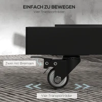 SPORTNOW Stojak na obciążenia sztangowe z kółkami(m-5)