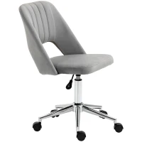 Vinsetto Scaun pentru Serviciu Ergonomic pentru Birou cu Inaltime Reglabila Gri(m-12)
