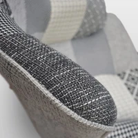 PAZZO DESIGN Poltrona Con Poggiapiedi, Multicolor(m-4)