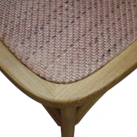 PAZZO DESIGN Sedia Oscar Finitura Naturale set da 4 sedie(m-3)