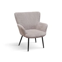 PAZZO DESIGN Poltrona Titti Rosa, rivestimento in velluto(m-1)