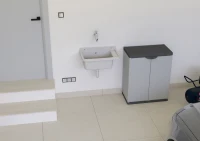 MONGARDI Lavandino pilozzo a muro da esterno 50x35x24, colore GRANITO(m-2)