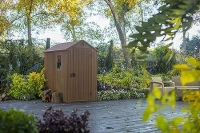 Keter Casetta da Giardino Darwin 6x6, Marrone, 125,8 X 184,5 X 205,1 h(m-2)