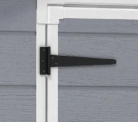 Keter Casetta da Giardino Manor 6x8, Grigia, 185,8 X 236,8 X 227 h(m-6)