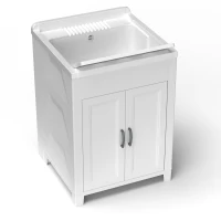 MONGARDI Mobile Lavatoio in resina per esterno-interno 60x60x85(m-1)