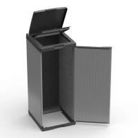 MONGARDI Mobile Portasacco Mono per Raccolta differenziata, in Plastica,  34L x 38P x 87H cm(m-5)