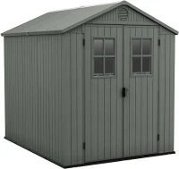 Keter Casetta da Giardino Darwin 6x8, Verde, 190 X 244 X 221 h(m-1)