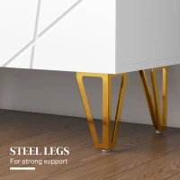 HOMCOM Narrow Shoe Storage Cabinet with Soft-Close Hinges and Adjustable Shelves for 15-20 Pairs of Shoes, White(m-7)