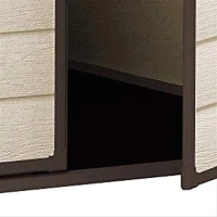 Keter Casetta da Giardino Manor 4x6, Beige, 130 X 192 X 198 h(m-2)