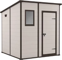Keter Casetta da Giardino Manor 6x6 Pent, Beige, 183,5 X 185 X 200 h(m-1)