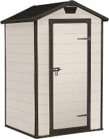 Keter Casetta da Giardino Manor 4x3, Beige, 129 X 103 X 196 h(m-1)