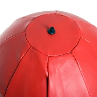 HOMCOM Zestaw bokserski z regulowanym workiem treningowym, w zestawie rękawice, 126-144cm, Czerwony(m-8)