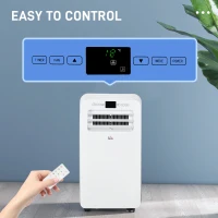 Homcom Aer Conditionat Portabil – 3 Moduri, 3 Viteze & Temporizator(m-6)