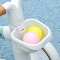 AIYAPLAY Kids Balance Bike for 1-3 Years Old with Adjustable Seat, Silent Wheels, Green(m-9)