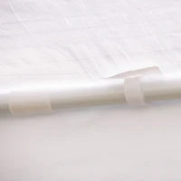 Outsunny Outdoor 116" x 234" Pop-Up Canopy Tent w/ UV Protection & Lasting Strength White(m-8)