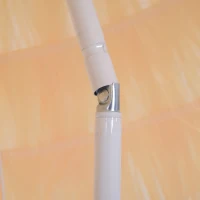 Outsunny 1.6m Patio Garden Hawaii Beach Sun Umbrella Sunshade Hawaiian Folding Tilting Crank Parasol (Yellow)(m-11)