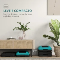 SPORTNOW Step para Exercício Aeróbico Plataforma Step Antideslizante com Altura Ajustável de 10/15/20/25/30 cm Azul(m-6)