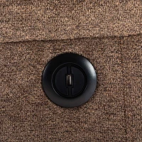 Executive Power Lift Massage Chair with Heating Points, USB Ports, Side Pockets, Easy Assembly, 92x94x105 cm, Brown(m-7)