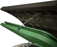 Keter Porta Attrezzi da Giardino Store-It-Out Max, 1200L, Effetto Legno, Beige, 145,5x82x125H cm(m-8)