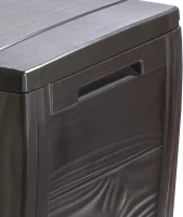 Keter Baule da Giardino Sherwood, 270L, Effetto Legno, Marrone, 117x45x58H cm(m-6)