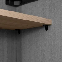 Keter Porta Attrezzi da Giardino Grande Store, 2020L, Effetto Legno Spazzolato, Grigio, 190,5x109,3x132,5H cm(m-10)