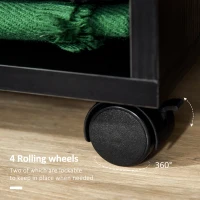 HOMCOM Cuier cu Bară din Aluminiu și 2 Rafturi Deschise, Cuier din PAL, 60x40x128 cm, Negru(m-5)