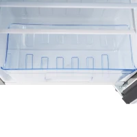 Réfrigérateur Portable à Une Porte avec Mini Congélateur, Capacité Totale de 91 Litres, Consommation Annuelle de 85 kWh, Lumière LED, 48x51x87,5 cm, Noir(m-8)