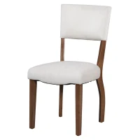 Ensemble de 6 chaises de salle à manger en velours rembourrées avec pieds en bois, design moderne minimaliste pour salon et chambre à coucher - chaises salle à manger pas cher, Blanc(m-8)