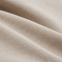 Linen Look L-Shaped Corner Sofa Bed with Storage, 3 Seater Convertible Settee with Cup Holders and Magazine Pockets, 212x141x87.5 cm, Beige(m-12)