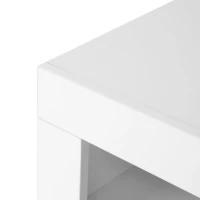 Modern Sideboard Cabinet with LED Lights, High Gloss Design, 3-Door Remote Control Kitchen Unit for Home Decor, 130x35x95 cm, White(m-11)