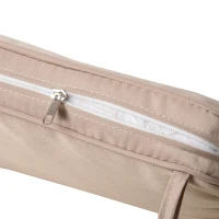 Outsunny Almofada para Banco de Exterior 110x46x5cm Capa Removível e Lavável Almofada Acolchoada para Banco Duplo de Jardim Terraço Bege Escuro(m-7)