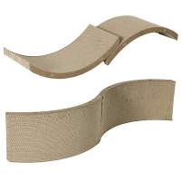 PawHut Krabplank Set voor Kattenlooprad, belastbaar tot 5kg, 55x25,5x3cm, Bruin(m-8)