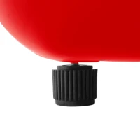 Frigo Portatile Monosportello da 91L con Mini Congelatore e Luce LED, 48x51x87.5 cm, Rosso(m-10)