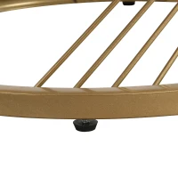 Eleganter Couchtisch im 2er-Set: Marmoroptik, Golddekor, Beistelltisch mit Schubladen, schwarz(m-12)