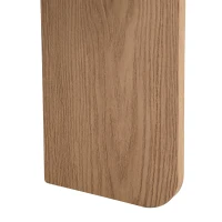 Table basse multifonctionnelle imbriquée moderne, artistique, 70x70x35 cm + 50x50x45,5 cm, couleur Naturelle(m-10)