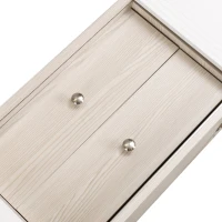 TV-Schrank mit Schubladen und Schiebetüren, elegantes Design, Weiß(m-4)