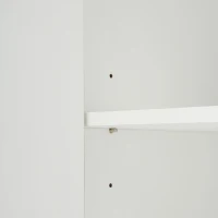 Dreitüriges Sideboard mit Rattantüren, verstellbaren Einlegeböden und vergoldeten Füßen für das Wohnzimmer, Weiß(m-6)