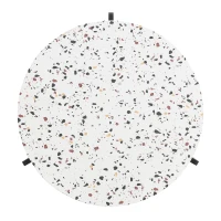 Set di Tavolini da Salotto Moderni Incastonati, Utilizzabili come Tavolino da Caffè o Comodini, Design Versatile, 70x70x35 cm + 50x50x45,5 cm, Nero(m-6)