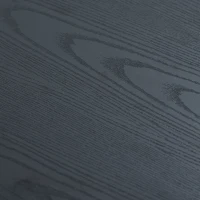 Mobiletto Porta TV con Una Cassetta, Tre Ante e Due Ripiani in Vetro, Illuminazione LED a 15 Colori Variabili, 180x40x45 cm, Nero+ Naturale(m-12)