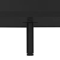 Credenza Moderna Minimalista per Cucina e Soggiorno con Maniglie Dorate e Ripiani Regolabili, 140x38x80 cm, Nero(m-12)