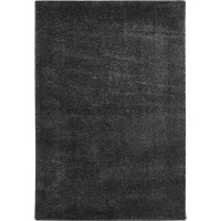 HOMCOM Hochflor Teppich Anthrazit 150 x 80 x 4 cm(m-1)