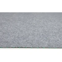 Outsunny Kunstrasen mit Noppen zur Drainage Balkon Terrasse Grau 300 x 133 x 0,4 cm(m-3)