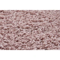 HOMCOM Hochflor Teppich Altrose 170 x 120 x 4 cm(m-3)