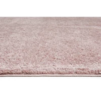 HOMCOM Hochflor Teppich Altrose 230 x 160 x 4 cm(m-4)
