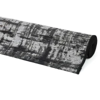 Outsunny Outdoorteppich Grau 150 x 80 x 0,3 cm(m-6)