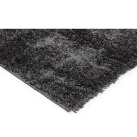 HOMCOM Hochflor Teppich Anthrazit 230 x 160 x 4 cm(m-5)