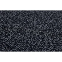 HOMCOM Fußmatte aus Baumwolle waschbar Anthrazit 150 x 50 x 0,45 cm(m-3)